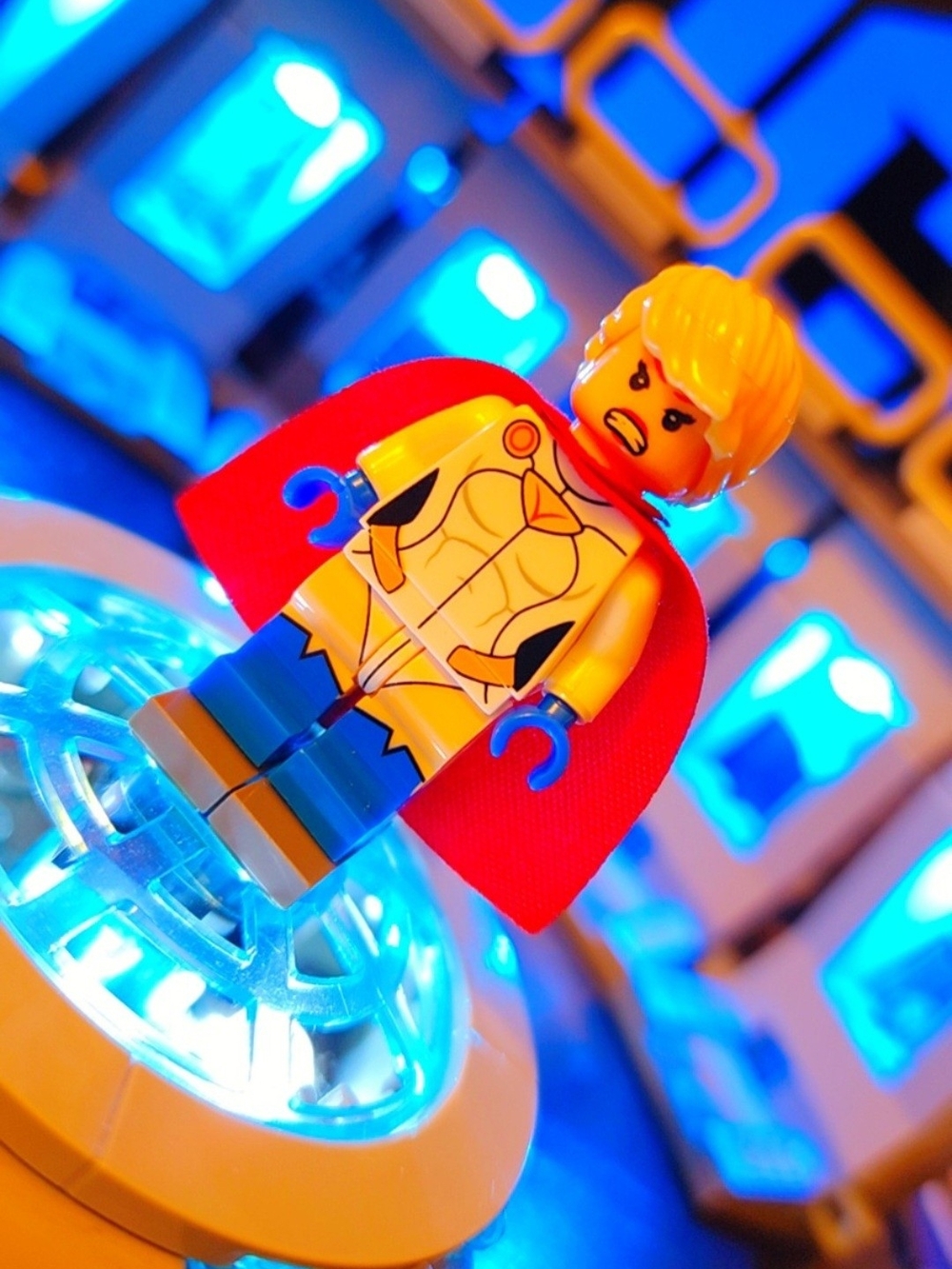 Power Girl Minifigure Lego Compatible